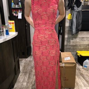 Coral Prom Dress